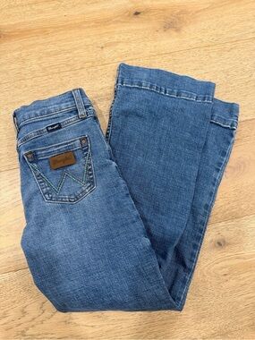 Wrangler Kids Blue Denim Boot Cut Jeans